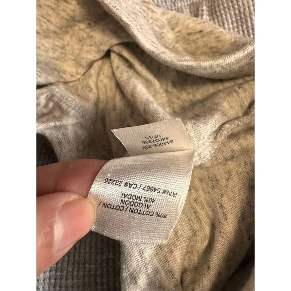 Victoria’s Secret PINK Sleep Shorts Women’s Large Gray Ruffle Hem Lounge Pajama